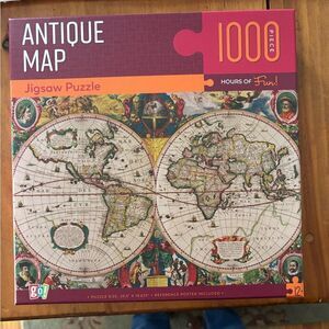 Jigsaw Puzzle Antique Map 1000 Piece